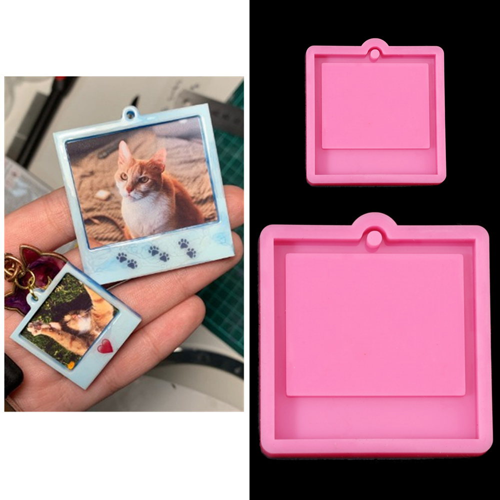 Photo Frame Epoxy Resin Keycha - огляд і ціна Soap Making Diy