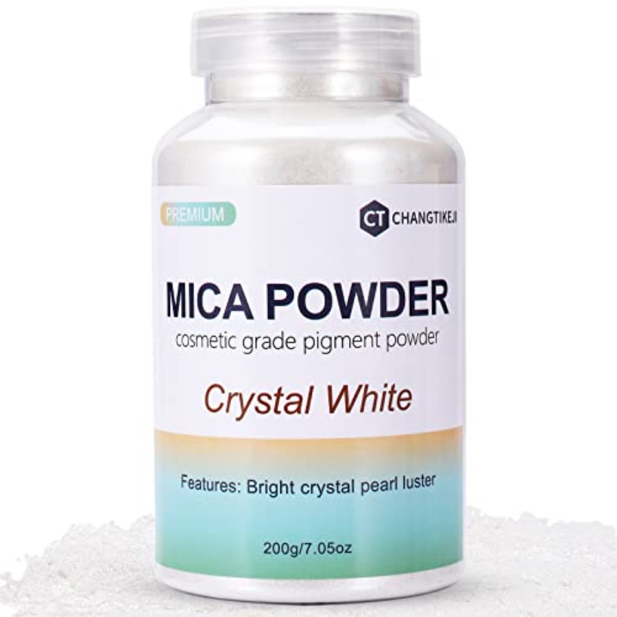 Mica Powder, 200g/7.05oz Large - огляд і ціна Soap Making Jar