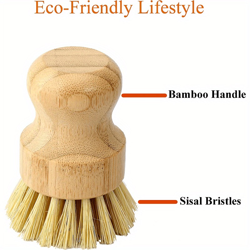 Bamboo Dish Scrub Brush Soap D - огляд і ціна Oxide Pigment Soap