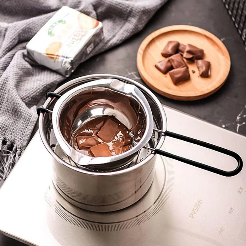2Pcs Stainless Steel Wax Melti - огляд і ціна Soap Making Jar