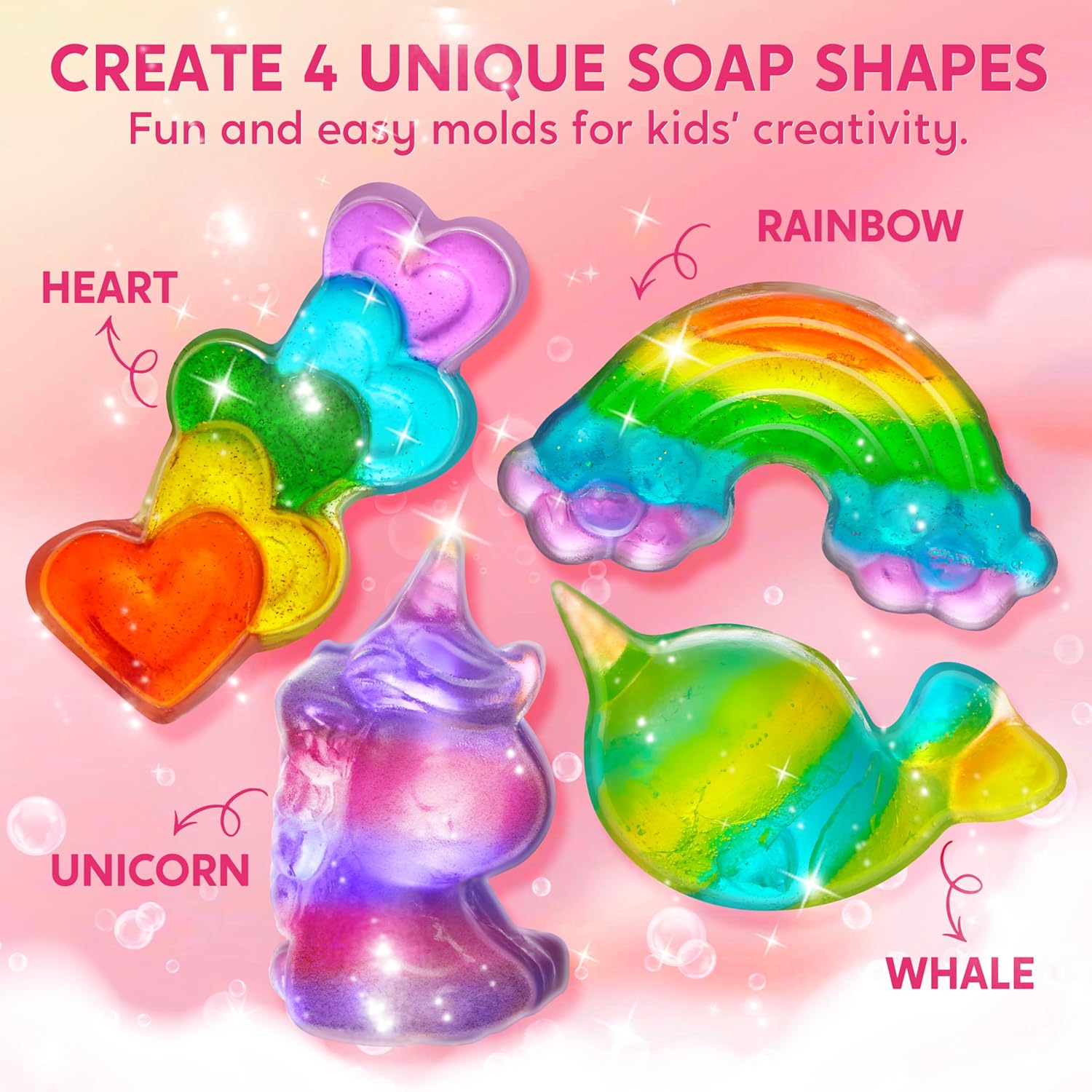 JOYFY Unicorn Soap Making Kit  - огляд і ціна Soap Making Experiment