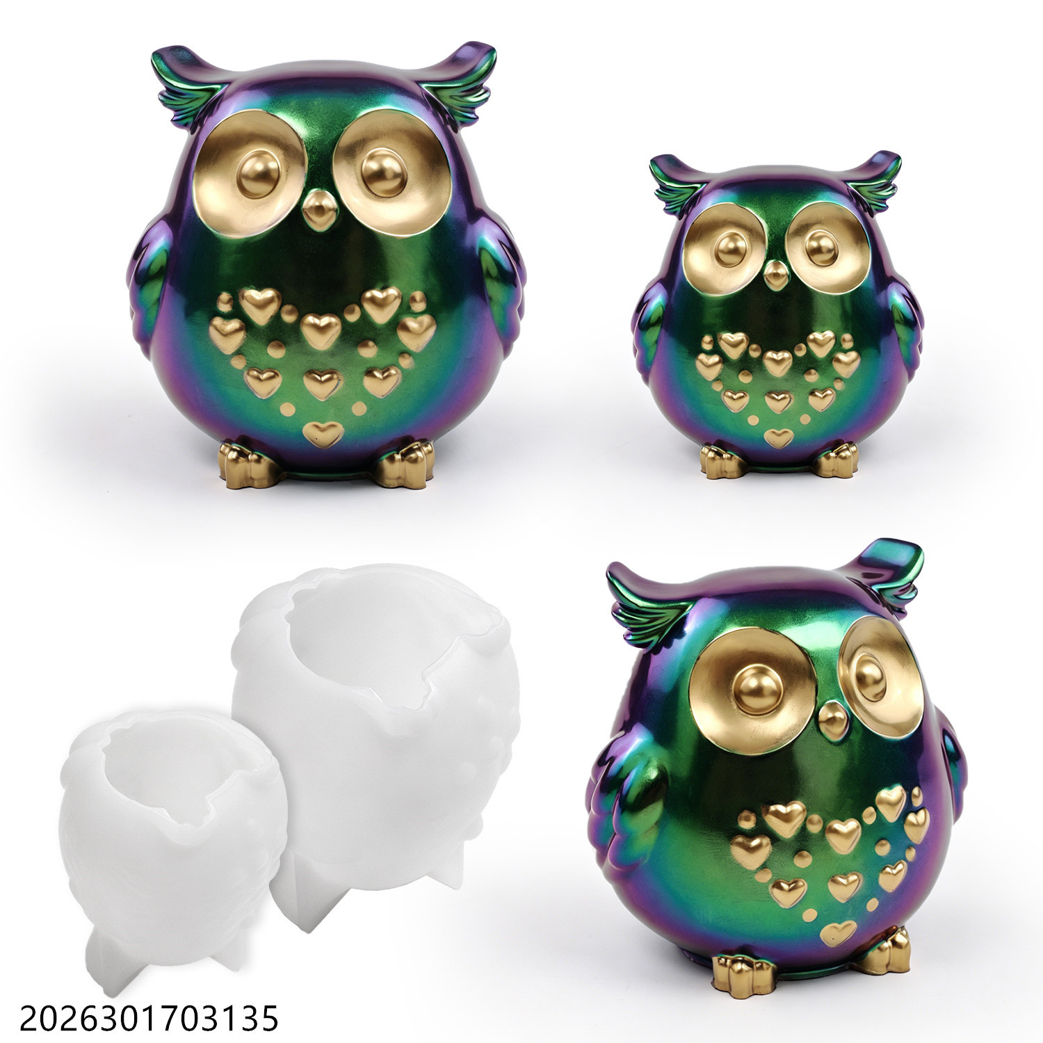Owl Silicone Mold 3D Bird Shap - огляд і ціна Soap Making Diy