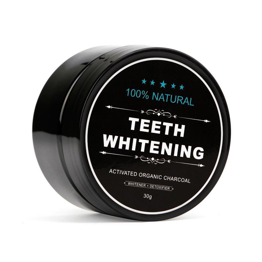 Teeth Whitening Powder Natural - огляд і ціна Activated Charcoal Powder