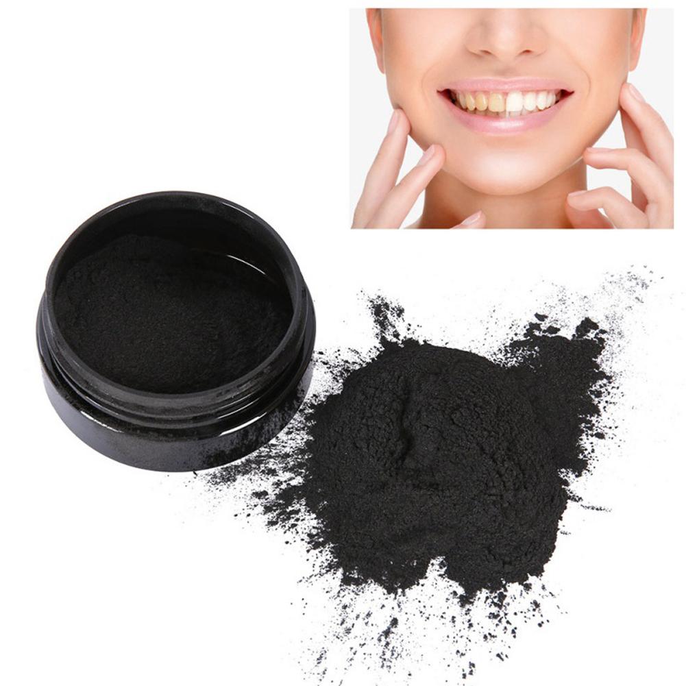 Teeth Whitening Powder Natural - огляд і ціна Activated Charcoal Powder