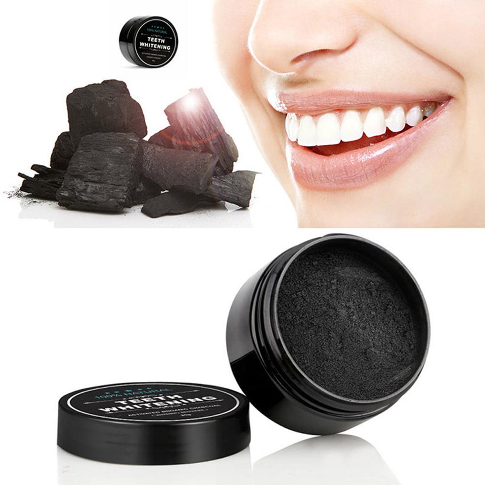 Teeth Whitening Powder Natural - огляд і ціна Activated Charcoal Powder
